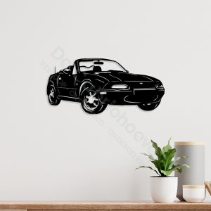 MX5 Wall Decoration NA (48*21cm) Black
