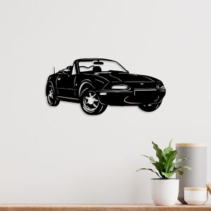MX5 Wall Decoration NA (48*21cm) Black