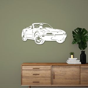 MX5 Wall Decoration NA (89*40cm) White
