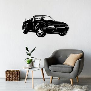 MX5 Wall Decoration NA (89*40cm) Black