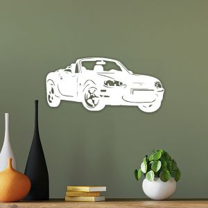 MX5 Wall Decoration NB (48*21cm) White