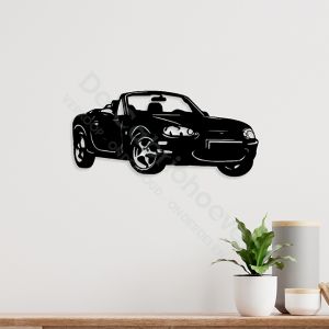 MX5 Wall Decoration NB (48*21cm) Black