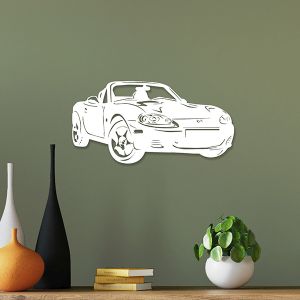 MX5 Wall Decoration NBFL (48*21cm) White