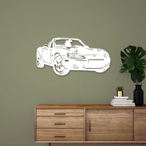 MX5 Wall Decoration NBFL (89*40cm) White