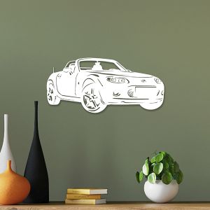MX5 Wall Decoration NC (48*21cm) White