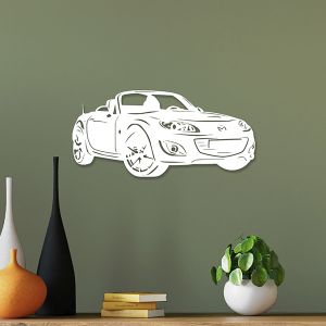 MX5 Wall Decoration NCFL (48*21cm) White