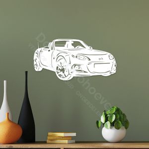 MX5 Wall Decoration NCFLFL (48*21cm) White