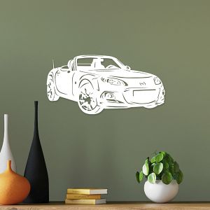 MX5 Wall Decoration NCFLFL (48*21cm) White