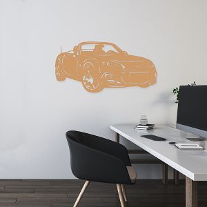 MX5 Wall Decoration NCFLFL (89*40cm) Wood