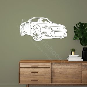 MX5 Wall Decoration NCFLFL (89*40cm) White