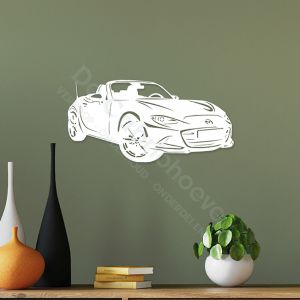 MX5 Wall Decoration ND (48*21cm) White