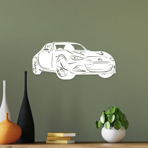 MX5 Wall Decoration NDRF (48*21cm) White