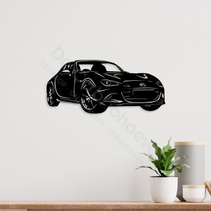 MX5 Wall Decoration NDRF (48*21cm) Black