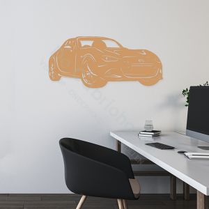 MX5 Wall Decoration NDRF (89*40cm) Wood