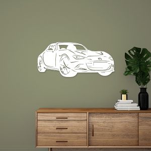 MX5 Wall Decoration NDRF (89*40cm) White