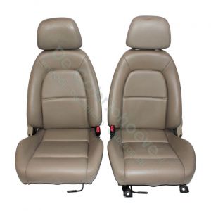 MX5 Set of leather seats light beige (Used)